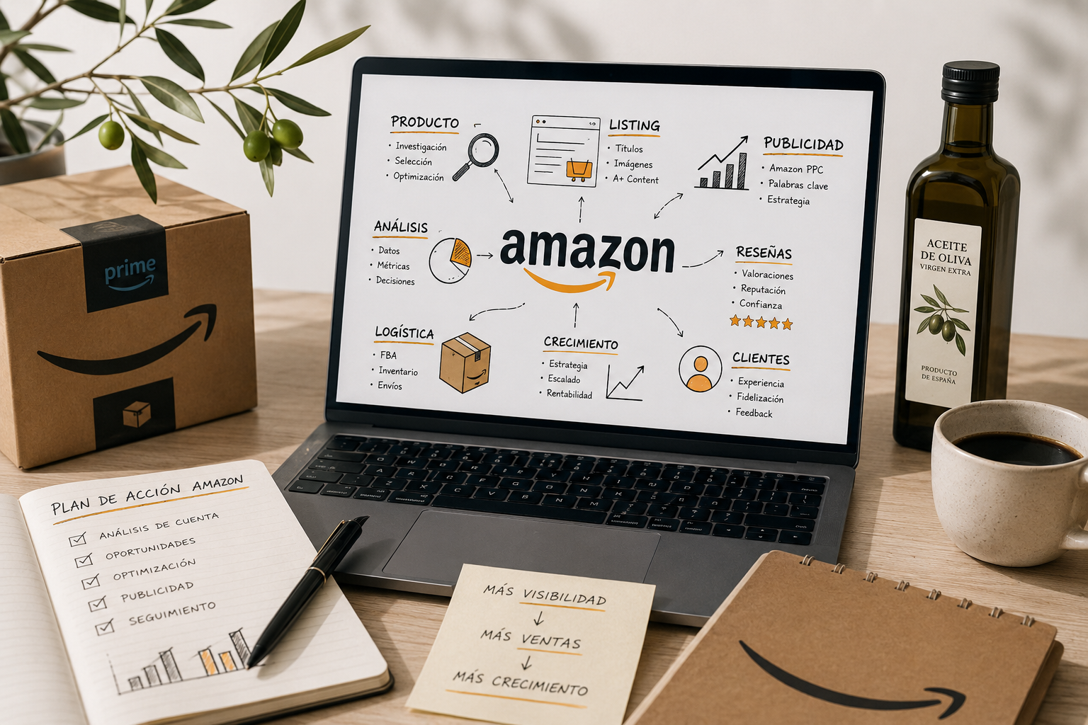 Gestión de Amazon en Sevilla y Navarra